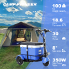 Elevate Your Journey with the Camp Pioneer-Experience Speeds up to 11.6 MPH and a Generous 55L Cooler Capacity