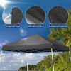 8X8ft dark grey, beveled, non-woven, Folding Shed, Oxford cloth, spray iron pipe, portable