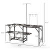 Folding Camp Kitchen (Swiship-Ship)(Prohibited by WalMart)