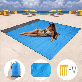 1pc Outdoor Camping Picnic Mat; Oxford Cloth Portable Mat; Folding Waterproof Moisture-proof Mat For Beach (Color: green)