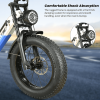 2000W 50 km/h LCD load 100kg climb 15° power range 90-100km LED (turn signal, taillight)
